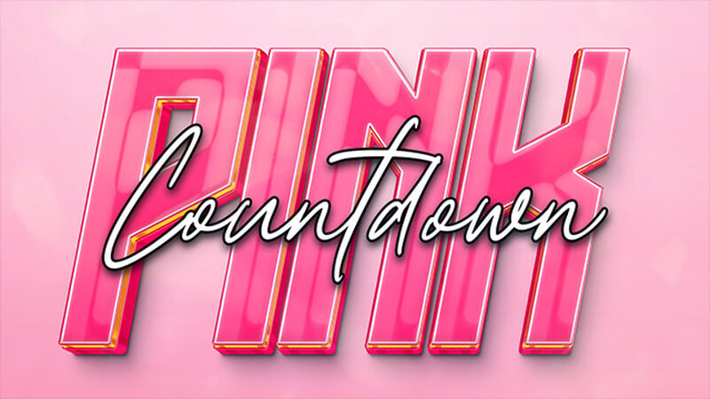 Pink Future Drop Sports Countdown